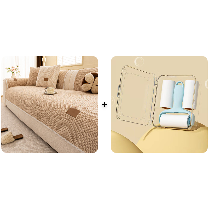 Thickened Non-Slip Sofa Cover – Ultra Soft, Washable, Scratch Resistant & Pet Friendly, 4 Colors 🛋️✨