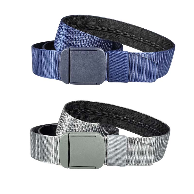 Cinto tático de viagem com bolso oculto para dinheiro