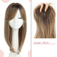 💇‍♀️ Layered Hair Topper with Bangs – Add Volume & Natural Look Instantly 💎✨