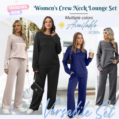🔥 ÚLTIMO DIA – 60% DE DESCONTO 💓 Conjunto Feminino: Blusa Gola Careca + Calça com Cordão Ajustável ✨