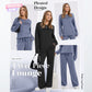 🔥 ÚLTIMO DIA – 60% DE DESCONTO 💓 Conjunto Feminino: Blusa Gola Careca + Calça com Cordão Ajustável ✨