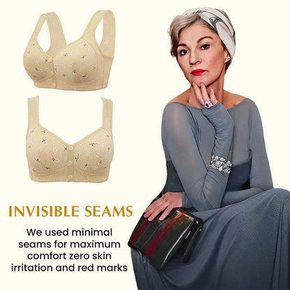 🌹Buy 1 Get 2 Free🌹LAST DAY SALE 49% OFF - Comfortable & Convenient Front Button Bra
