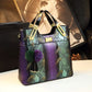 ✨ Bolsa Tote Feminina em Couro PU com Estampa de Cobra – Elegância, Espaço e Estilo Sofisticado