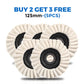 ⏰🔥BUY 2 GET 3 FREE! 🧰 Wool Felt Flap Polishing Disc – Achieve a Mirror Finish on Metal, Wood & More ✨🔧