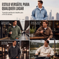 🧥✨ Blusa Masculina com Capuz Estilo Jeans – Meio Zíper, confortável e versátil para o dia a dia