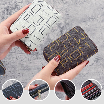 Mini porta-cartões com bloqueio RFID