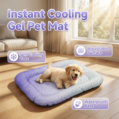 🐶❄️ Tapete refrescante para pets – conforto e frescor no verão