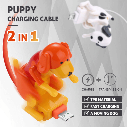⏳🔥LIMITED-TIME 50% OFF! 🐶 Funny Humping Dog Fast Charger Cable – Charge with a Smile ✨