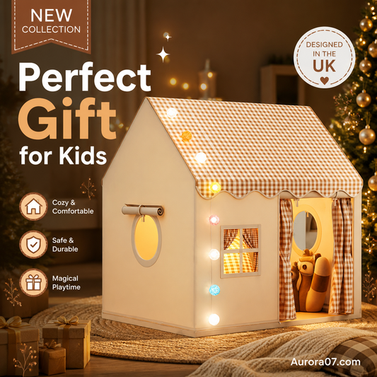 🏰✨ Tenda Castelo Infantil para Crianças – Espaço mágico para brincar, imaginar e se divertir