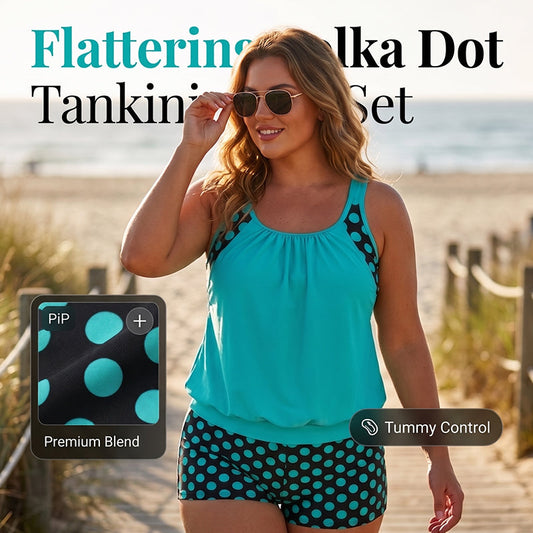 👙🌊 Biquíni Feminino de Bolinhas 2 Peças – Caimento Perfeito, Conforto e Estilo para o Verão