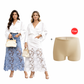 👗✨ Saia jeans feminina com renda floral elegante e cintura alta modeladora