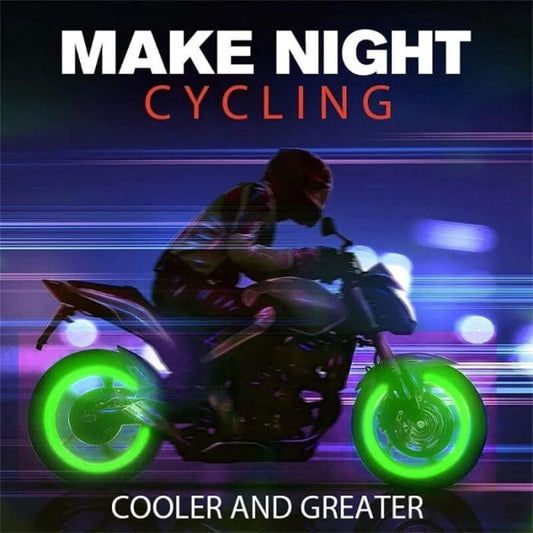 ⏰🔥LIMITED TIME 50% OFF + GET ONE SET FREE! 💥 Glow-in-the-Dark Tire Valve Caps – Stylish, Fun & Easy to Install 🚗💫✨
