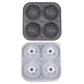 📢📢50% DE DESCONTO!! ⏰ Forma de Gelo de Silicone em Forma de Bola de Futebol – Cubos de 5,5 cm, Derretimento Lento, Design à Prova de Vazamentos, 4 Cores, Ideal para Noites de Jogos e Coquetéis 🥂