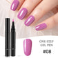 💅✨ Caneta de Esmalte em Gel 3 em 1 – Manicure Perfeita em Casa sem Base nem Top Coat