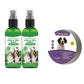 ⏰🔥LIMITED TIME 50% OFF! 🐾 Natural Flea & Tick Spray – Peppermint & Tea Tree Oil, Safe for Cats & Dogs, Soothes Itchy Skin & Chemical-Free 🌿✨
