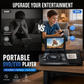 📺✨ DVD Player Portátil HD 7,8 Polegadas – Cinema em qualquer lugar com tela grande, bateria recarregável e muita praticidade