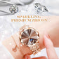 🌙✨ Relógio Feminino Lua e Estrela com Diamantes – Elegância, brilho e estilo encantador no seu pulso