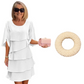 ✨ Women’s Elegant Layered Ruffle Sleeve Dress – Effortless Style for Every Occasion 💃💖