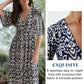 🌸👗 Vestido Longo Boho Feminino com Decote em V – Leve, Elegante e Perfeito para o Verão