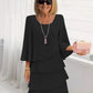 ⏳Time-Limited Special⏰Women's Tiered Ruffle Dress with Flared Sleeves