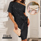 💃Last Day Sales - 50% OFF🎉Women's One Shoulder Sequin Sparkling Party Club Dress✨