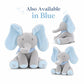 🐘 Elefante de Pelúcia Musical Peek-A-Boo – Brinquedo Interativo para Bebês