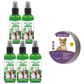⏰🔥LIMITED TIME 50% OFF! 🐾 Natural Flea & Tick Spray – Peppermint & Tea Tree Oil, Safe for Cats & Dogs, Soothes Itchy Skin & Chemical-Free 🌿✨