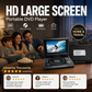📺✨ DVD Player Portátil HD 7,8 Polegadas – Cinema em qualquer lugar com tela grande, bateria recarregável e muita praticidade