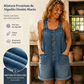👖 Jardineira Curta Feminina Jeans – Conforto, Estilo Casual e Caimento Perfeito para o Verão