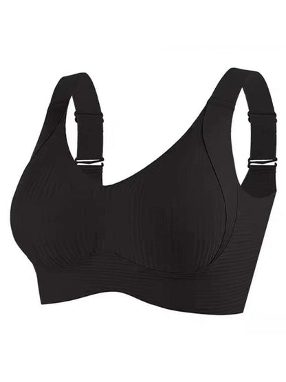 🎁PROMOÇÃO EXCEPCIONAL 2026💕Sutiã sem costuras com riscas subtis e apoio em W – Conforto e estilo!