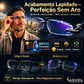 👓✨ Óculos de Leitura Sem Armação Ultraleves – Design elegante com acabamento lapidado em diamante para conforto o dia todo