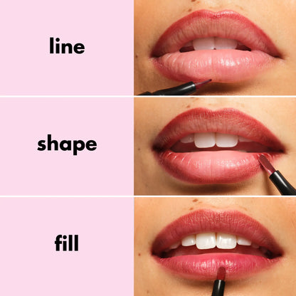 Lápis Labial Tinta e.l.f Main Stain - Cor Labial de Longa Duração para Definição Precisa dos Lábios (Acessório de Maquiagem para Beleza e Cuidados Pessoais)