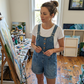 👖 Jardineira Curta Feminina Jeans – Conforto, Estilo Casual e Caimento Perfeito para o Verão