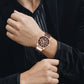 ⌚ Relógio Masculino Clássico de Quartzo – Elegância, Precisão e Estilo Atemporal no Seu Pulso