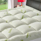⏰🔥LIMITED TIME 50% OFF! 💚 Premium Bamboo Viscose Twin Mattress Topper – Extra Thick 1200 GSM Quilted Pillow-Top for Ultimate Back Comfort 🛌🌸