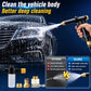 💪COMPRE 2 E GANHE 1 GRÁTIS!!🏆Pistola de Água de Alta Pressão💦Punho Ergonômico • Bico Potencializador • Mangueira Inclusa - Lavagem de Carros Potente🚗 Rega de Jardim🌻 Fácil de Usar!👍