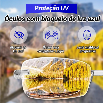 👓✨ Óculos Anti Luz Azul – Proteção para os olhos e conforto visual durante o uso de telas