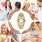 💜⌚ Relógio Retrô Feminino com Strass Brilhantes – Elegância clássica e charme sofisticado para todos os momentos