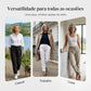 🌸 Calça Feminina Casual de Algodão e Linho com Cintura Elástica – Conforto e Estilo