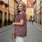 🐆✨ Blusa Feminina Estampa Leopardo com Decote V – Elegância, conforto e estilo para todos os dias