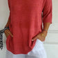 ✨ Solid Color Knitted V-Neck Top – Breathable Comfort, Minimalist Elegance & Timeless Style 💎👚