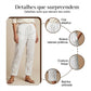🌸 Calça Feminina Casual de Algodão e Linho com Cintura Elástica – Conforto e Estilo