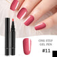 💅✨ Caneta de Esmalte em Gel 3 em 1 – Manicure Perfeita em Casa sem Base nem Top Coat