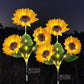 🌻✨ Luz Solar de Girassol para Jardim – Decoração Encantadora, Energia Solar e Brilho Automático Todas as Noites
