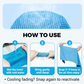 🧊 Toalha refrescante portátil CoolTowel – alívio instantâneo contra o calor do verão