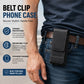 ❄️Promoção de Verão: 50% de Desconto!📱Suporte de Celular para Cinto com Fechamento Magnético – Coldre Resistente para Smartphone com Clipe, Passador de Cinto e Compartimento para Cartão
