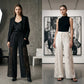 ✨👖 Calça Feminina Fluida com Renda Elegante – Conforto, Leveza e Estilo Sofisticado Para Qualquer Ocasião