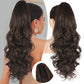 💁‍♀️✨ Rabo de Cavalo Ondulado com Presilha – Volume Instantâneo e Visual Natural em Segundos