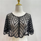 ⏳🔥LIMITED-TIME 50% OFF! ✨ Vintage Lace Beaded Shawl – Elegant & Timeless Style 💖