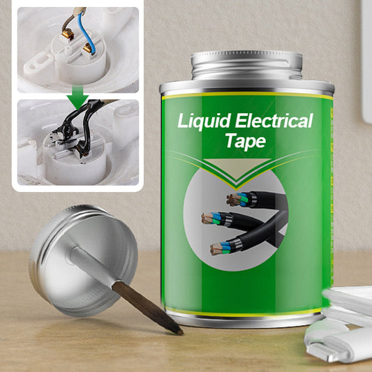 ⚡🛠️ Fita Isolante Líquida Impermeável – Proteção elétrica rápida contra água, umidade e desgaste